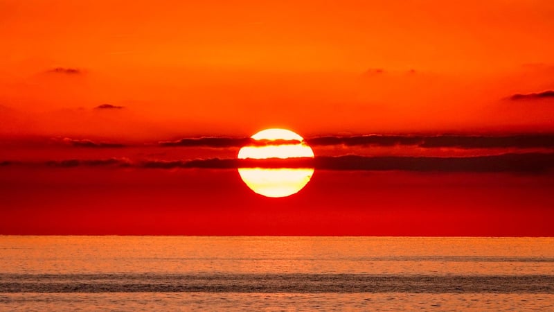 Sunset at Sea